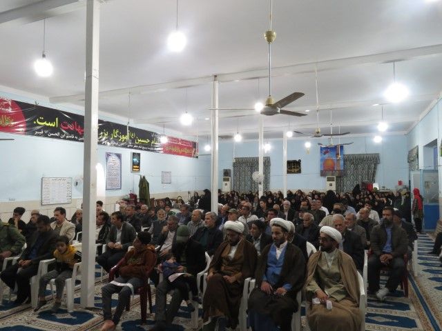 یادواره شهدای انقلاب وگرامیداشت شهید علیرضا حقیقی در شهر قیر برگزار شد