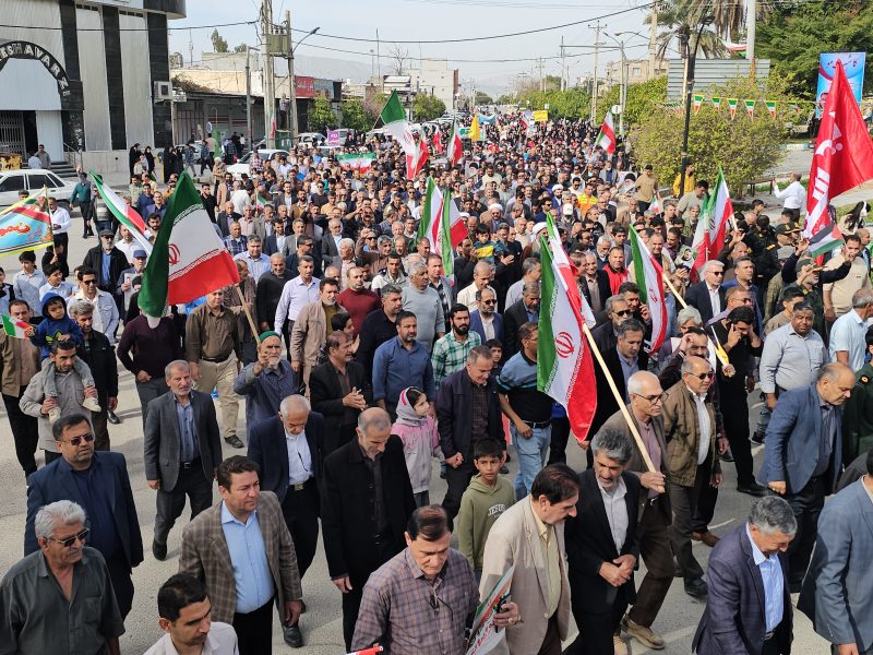 حضور با شکوه مردم قیروکارزین در بهمن تماشایی ۱۴۰۴ + تصویر