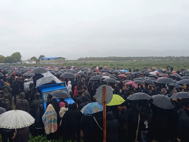 آیین تشییع پیکر پاک شهید «امیر محمد نریمان» در قیروکارزین