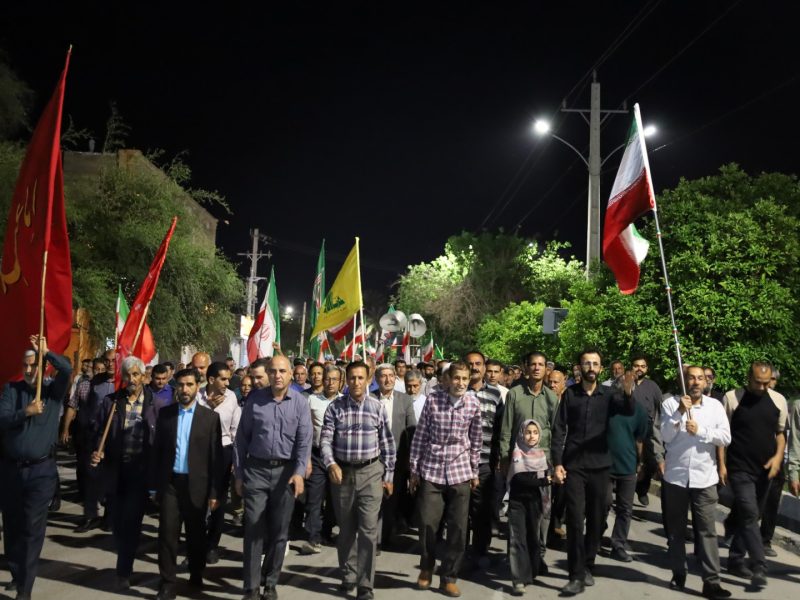 اتحاد و ایستادگی؛ مردم با بصیرت در میدان