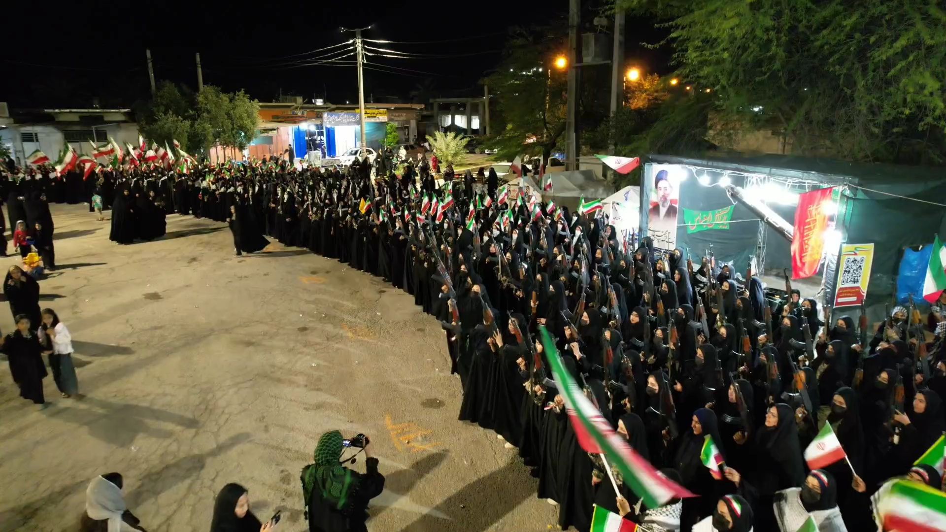 رزمایش جان‌ فدایان ‌امام‌رضایی شهرستان قیروکارزین