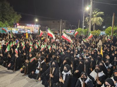 اجتماع بزرگ دختران جانفدای ایران در شهرستان قیروکارزین