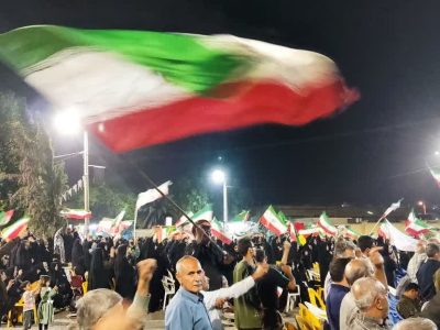 موج هفتاد و دومین شب حماسه حضور مردم کارزین