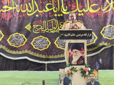 صد و سی پنجمین  شب حضور مردم قیروکارزین در میدان و بزرگداشت دو زائر دلداده به امام رئوف (ع) و قائد شهید امت