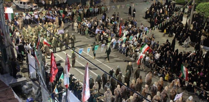 نمایش اقتدار گردان‌های جان‌فدا در قیروکارزین